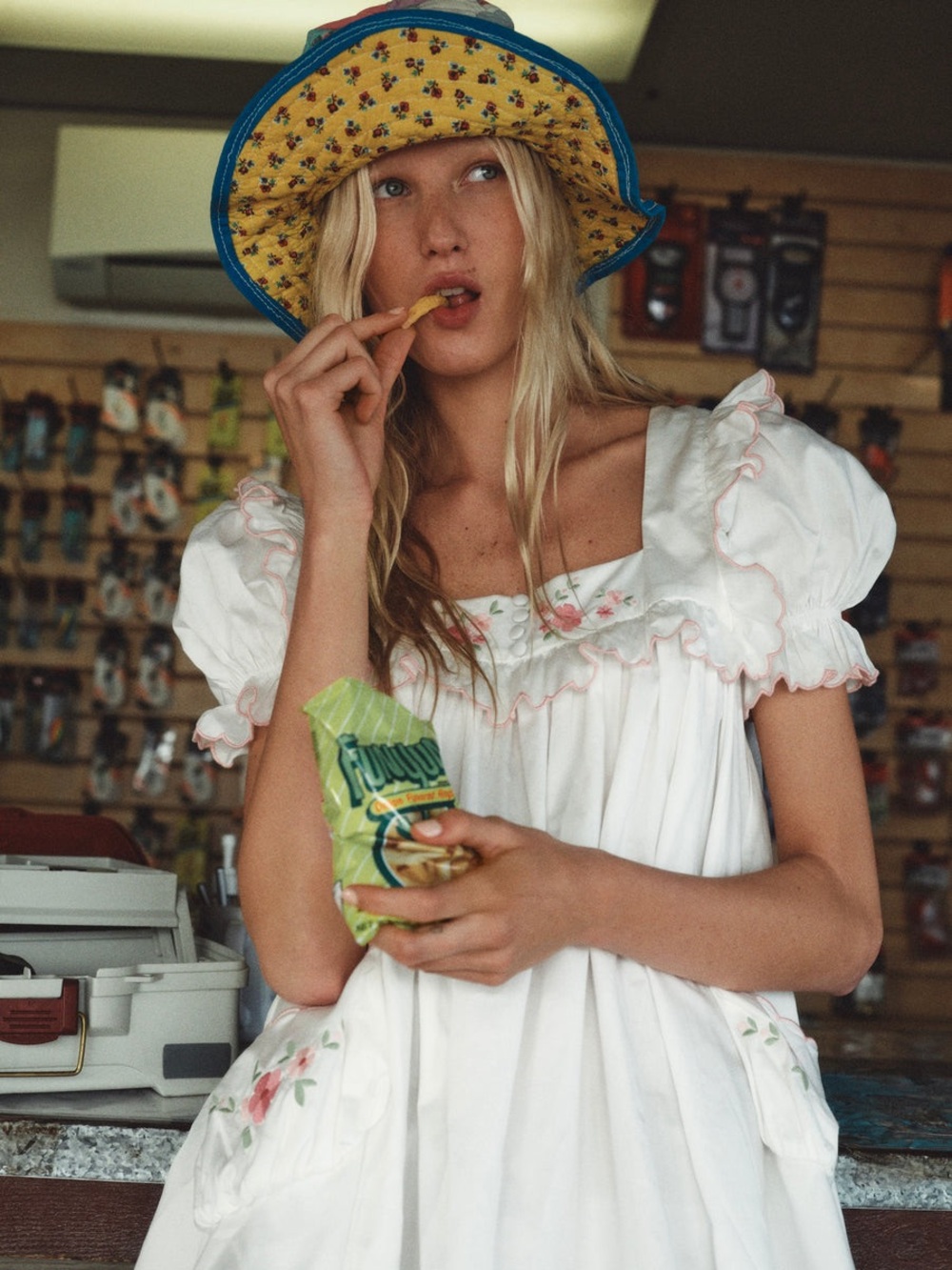 For Love And Lemons Tea Time Mini Dress Size Small NWT - Picture 7 of 14